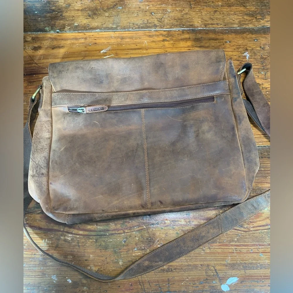 Leabags brown leather